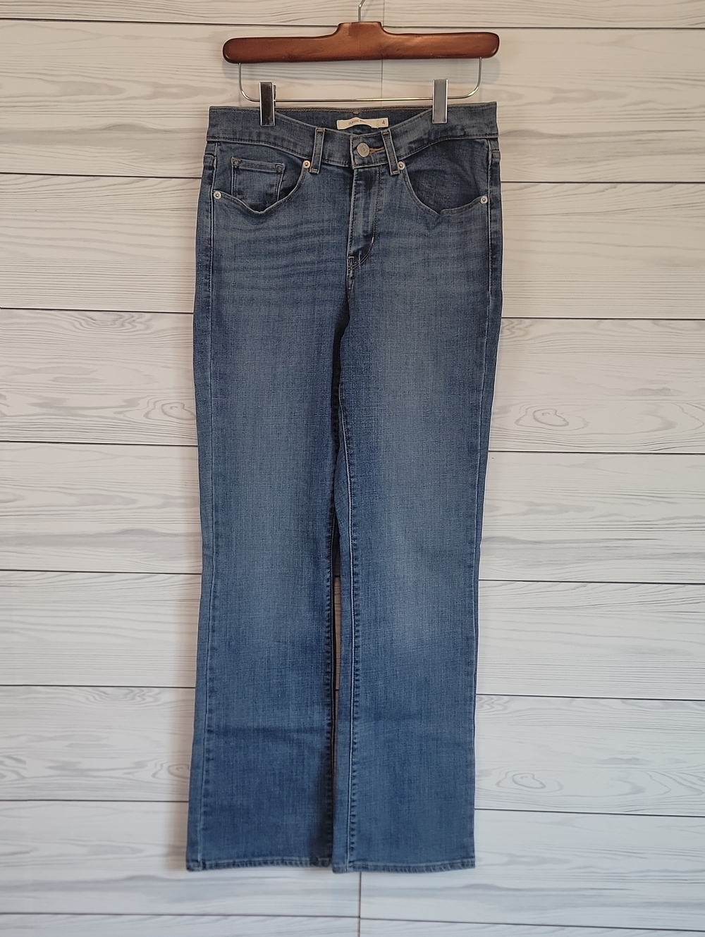 Levi's Jeans Classic Bootcut  Mid-Rise Women's Blue Denim Size 4